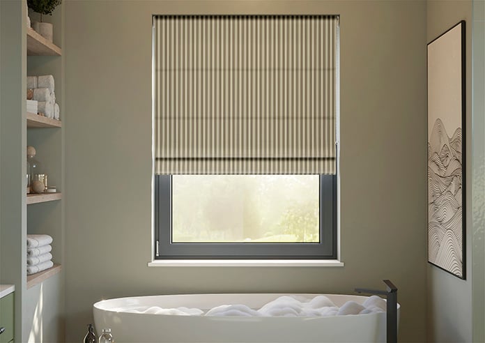 The British Stripe Co. Mary, Highlands No.1 - Twist&Fit Roman Blind - Image 3